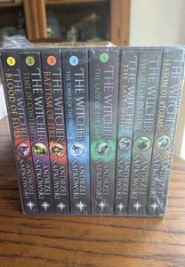 THE WITCHER Complete Series By Andrzej Sapkowski 8 Book Box Set Fiction New - Picture 1 of 3