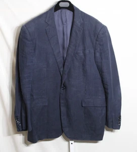 Ralph Lauren dunkelblau Leinen Sport Mantel Jacke Gr. 44R - Bild 1 von 8