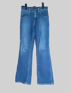 Levis 525 Jeans Women Small Blue Trousers W26 L32 - Picture 1 of 10