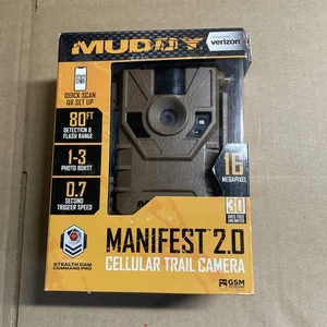 Muddy Manifest 2.0 fotocamera cellulare per sentieri collegata da Verizon - marrone (A5) - Foto 1 di 2