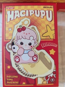 Auténtico Pop Mart Hacipupu Máquina del Tiempo Rodante Colgante Oso Grande Oso Pequeño - Imagen 1 de 7