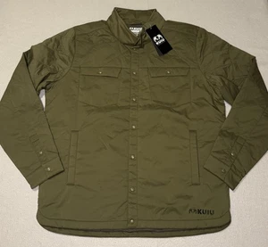 NWT KUIU Men’s Base Camp Insulated Snap Shirt Jacket Olive Lightweight Toray XXL - Picture 1 of 4