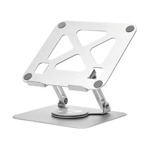 Support pour ordinateur portable pivotant à 360 degrés, hauteur de bureau, pliable, Anh1602 - Photo 1/7
