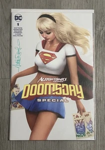 Action Comics Presents Doomsday Special # 1 Nathan Szerdy SIGNED COA Supergirl - Picture 1 of 3