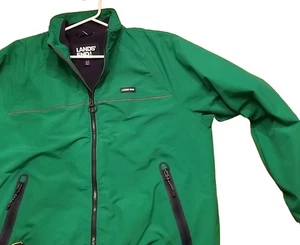 Land's End Men's Classic Squall Jacket Large Water & Windproof Fleece Insulated - Picture 1 of 12