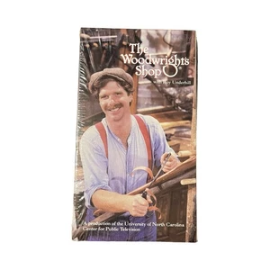 The Woodwright's Shop 1502 Jefferson’s Walking-Stick Chair VHS Tapes NEW SEALED - Imagen 1 de 3