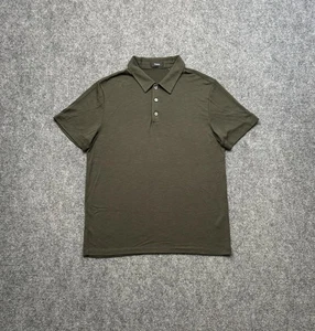 Theory Poloshirt Herren Medium olivgrün bron C Anemone Modalmischung leicht - Bild 1 von 8
