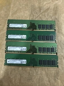 MICRON 32gb (4x8gb) 1RX8 Pc4 2400T - Picture 1 of 3