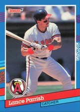 1991 Donruss Baseball Lance Parrish California Angels #135