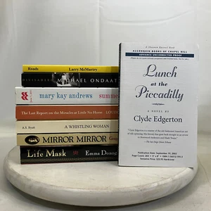 8 ARC Uncorrected Proofs TPB Books Lot Donoghue Erdrich Byatt Edgerton Byatt - Picture 1 of 9
