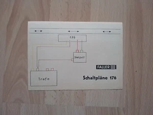 FALLER Schaltpläne 176 neuwertig  - Bild 1 von 3