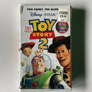 Vintage Toy Story 2 VHS Disney Pixar Brand New Sealed With Puzzle Watermark - Imagen 1 de 5