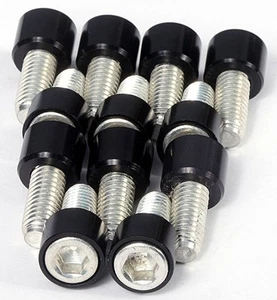 Intake Manifold Bolts: SBC, AMC, Mopar,& all Pontiac,V8: Black - Picture 1 of 2