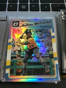  2017 Donruss Optic Carolina Blue #128 Andrew McCutchen #13/50 PHILLIES! kc23!