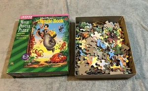 Vintage Walt Disney The Jungle Book 300 Piece Movie Poster Puzzle XL - 2 Missing - Picture 1 of 4