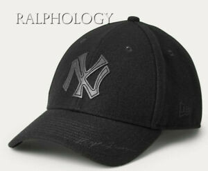 Polo Ralph Lauren Yankees Dodgers Red Sox New Era Leather Black Baseball Hat Cap