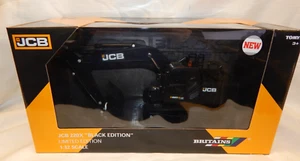 BRITAINS JCB 220 X BLACK EDITION EXCAVATOR LIMITED EDITION 43377 BNIB 1:32 - Picture 1 of 4