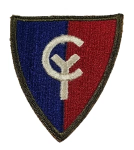 ORIGINAL PERIOD WWII WW2 US ARMY 38TH INFANTRY DIVISION PATCH FE CE - CYCLONE - Picture 1 of 6