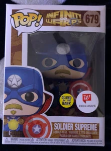 Funko POP! Soldier Supreme #679 Infinity Warps Glow in the Dark Walgreens - Bild 1 von 6