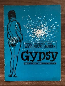 Gypsy Natalie Wood Rosalind Russell Karl Malden 1962 Danish Movie Program - Bild 1 von 12
