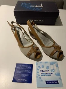Diseñador Stonefly Italia Damas Sandalias Talla UK 5 EU 38 Mujer Calidad Comodidad - Imagen 1 de 12