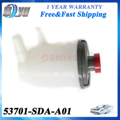 Bomba de dirección asistida 53701-SDA-A01 tanque de depósito para Honda Accord TSX Foto 1 de 4