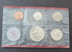 1962 UNC Mint Set. 5 coins Denver Only - Picture 1 of 7