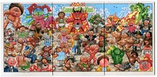 Garbage Pail Kids Series 2 all 42 Characters sketch card Chris Meeks 1/1 AP auto