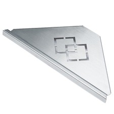 2Pcs Bathroom Corner Shelves Stainless Steel Wall Bathroom Shelf Shower St I1P6