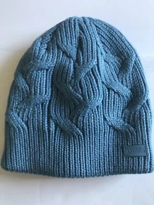WOMEN'S UNDER ARMOUR BLUE AROUND TOWN FLEECE LINED BEANIE ONE SIZE NWT - Picture 1 of 6