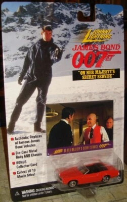 JAMES BOND 007 - COCHE PUMA MERCURY - O.H.M.S.S.  - JOHNNY LIGHTNING - CARDADO Foto 1 de 3