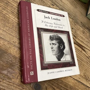 Critical Companion to Jack London Hardcover Jeanne Campbell Reesm - Picture 1 of 9