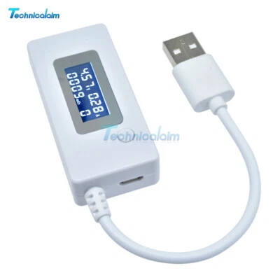 Mini LCD USB Charger Capacity power Current Voltage Tester Meter Detector