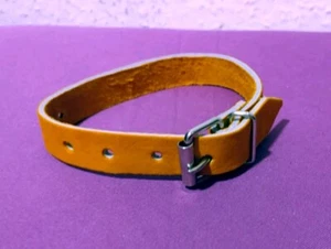 RDA CORREA DE HEBILLA CORREA DE EMBALAJE - cuero 340 mm como nuevo y sin usar VINTAGE OSTA - Imagen 1 de 6