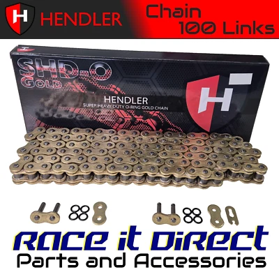 Chain for Honda CB450 T Hawk USA 1982 Gold O-Ring Hendler - Imagem 1 de 4