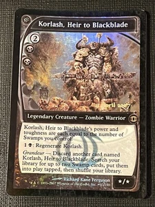 Mtg Futur Sight — Korlash, Heir To Blackblade—EX++— Foil - Picture 1 of 1