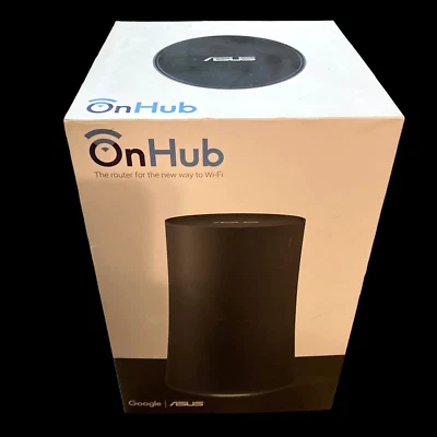 ASUS SRT-AC1900 AC1900 Onhub Google WiFi RouterBlack (Open Box) - Image 1 of 4