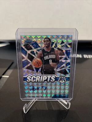 2020-21 MOSAIC BASKETBALL DWAYNE BACON SCRIPTS Silver MOSAIC PRIZM AUTO #SC-DBC - Image 1 of 2