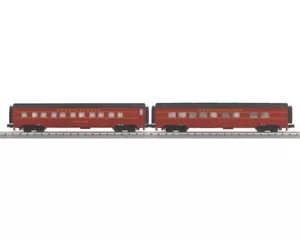 JUEGO DE 4 AUTOS AERODINÁMICO DE PASAJEROS ESCALA O 60' MTH RAILKING - PENNSYLVANIA - ¡NUEVO! - Imagen 1 de 1