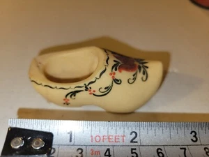 Small Wooden Shoe Horse Norwegian Decorative Rosemaling - Bild 1 von 3