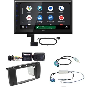 JVC KW-M595DBT Android Auto CarPlay DAB+ Einbauset für Mercedes R W251 - Bild 1 von 1