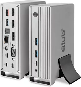 Club 3D Dockingstation CSV1568 USB Gen 2Type-C Displaylink™ Dynamic mit 120W NEU - Bild 1 von 8