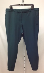Worthington Womens Modern Fit Slim Leg Stretch Dress Pants Green Size 16 Short - Picture 1 of 5