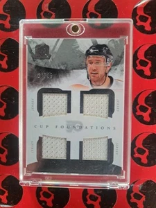 2010-11 Jeff Carter The Cup Foundations /25 Jersey Patch #CF-JC Philadelphia UD - Picture 1 of 2