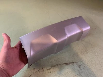 02-07 OEM Suzuki Aerio SEDAN Rear Bumper Trim Cover Cap Tow Molding lip SILVER - Image 1 of 4