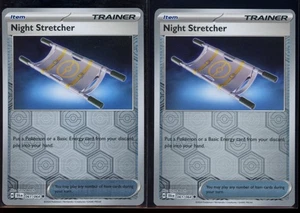 2x Night Stretcher REVERSE HOLO Juego x2 061/064 Pokemon Fábula Cubierta Casi Nuevo - Imagen 1 de 3