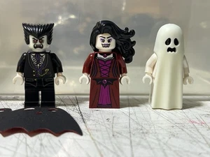 NEW LEGO Halloween 3 Minifigures pack Vampire Dracula Female Ghost Spooky READ - Picture 1 of 8