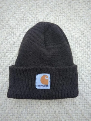 Niño pequeño Carhartt gorro clásico color marrón claro Carhartt niño pequeño gorro Foto 1 de 4