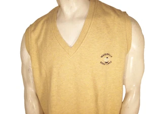 Cutter & Buck XL Tan Cotton Sweater/Vest Waterville Golf Links Ireland - Picture 1 of 6
