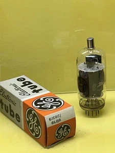 Zenith 6JE6C / 6LQ6 Beam Power Amplifier Tube New Open Box In a GE Box - Zdjęcie 1 z 6